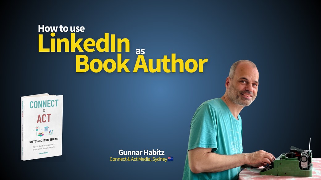 How to Use LinkedIn as Book Author